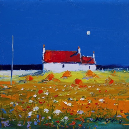 Red roof Isle of Tiree 10x10